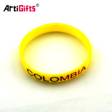 2014 boa qualidade baratos pulseiras de silicone motivacional